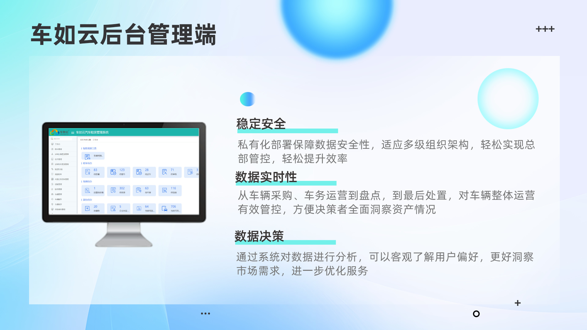 車如云車輛租賃管理系統(tǒng)，全面提升汽車租賃管理效率
